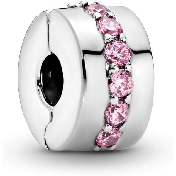 パンドラ　PANDORAピンクストーンエナメルダリヤ花グリップセット Amazon | [パンドラ] Pandora Pink Shining Elegance クリップ